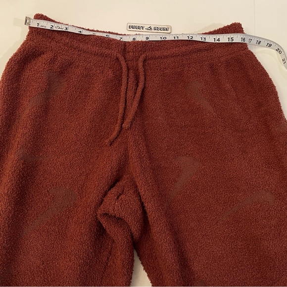 Nike Phoenix Cozy Knit Boucle Pants Brown Oversized Joggers women - Picture 7 of 10